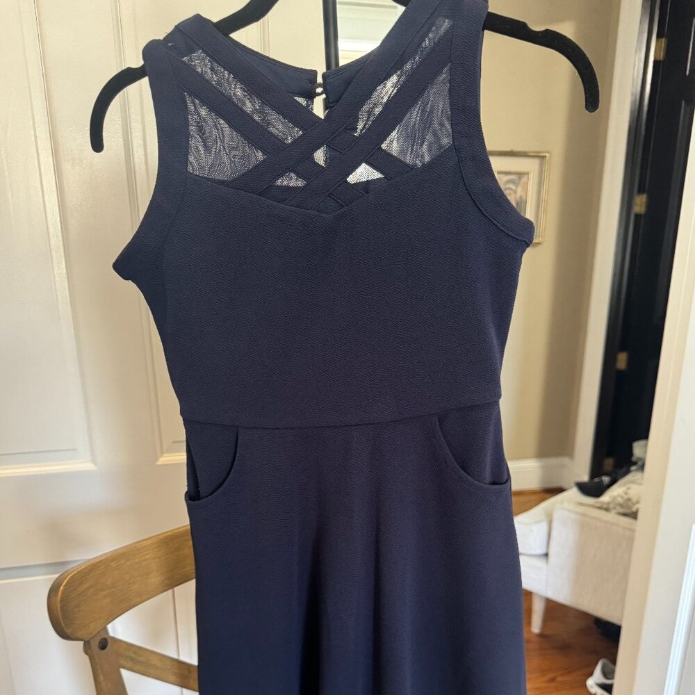 Blue party dresses for girls (2)